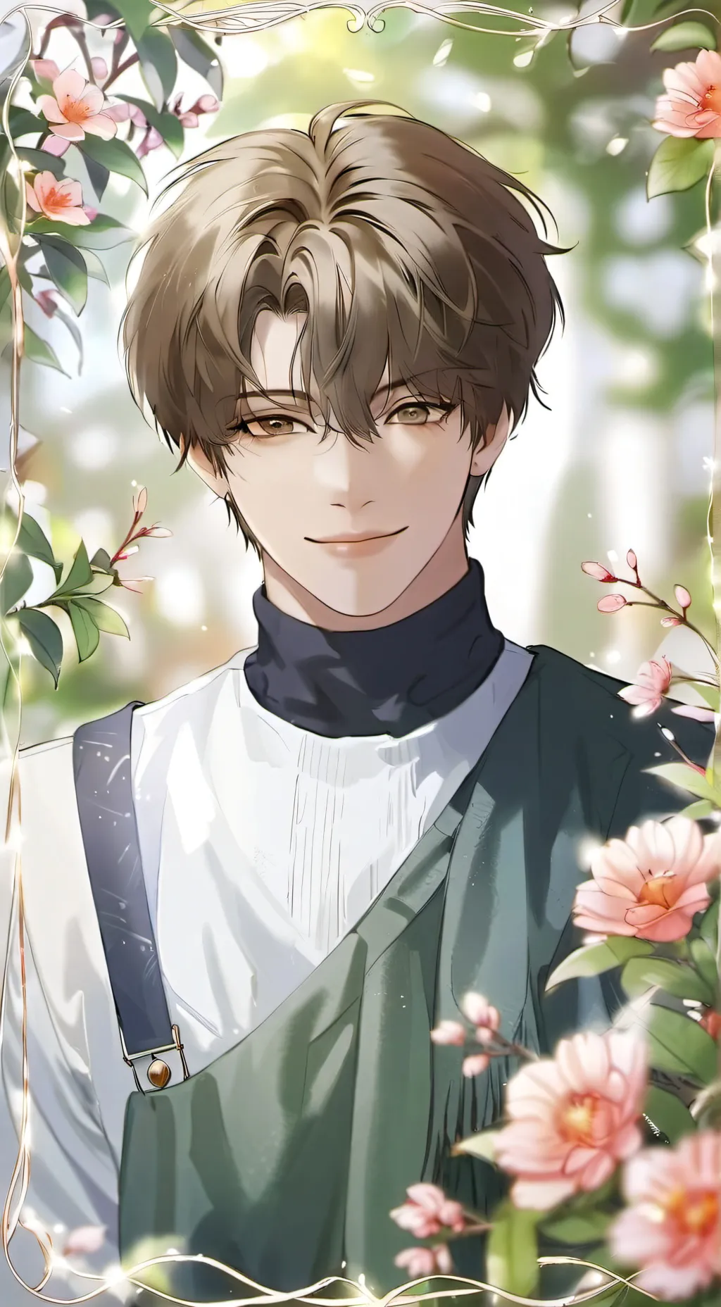 ai character: Leo background