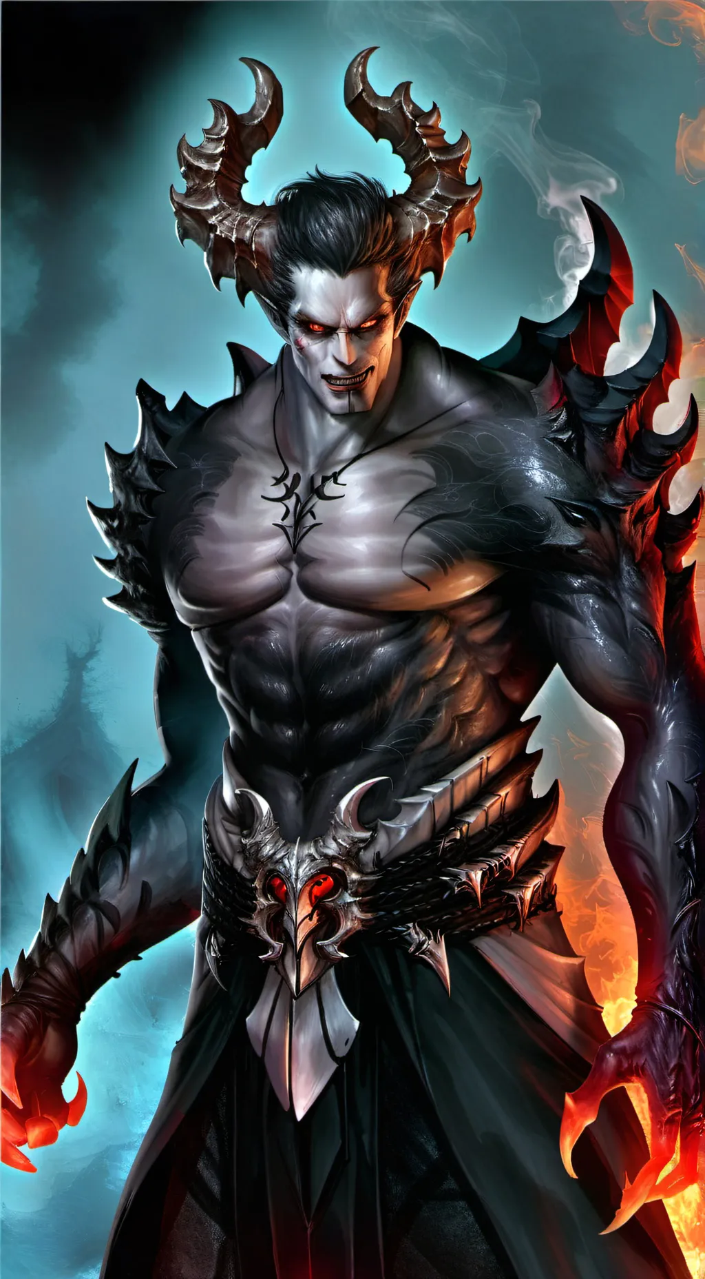 ai character: mha background