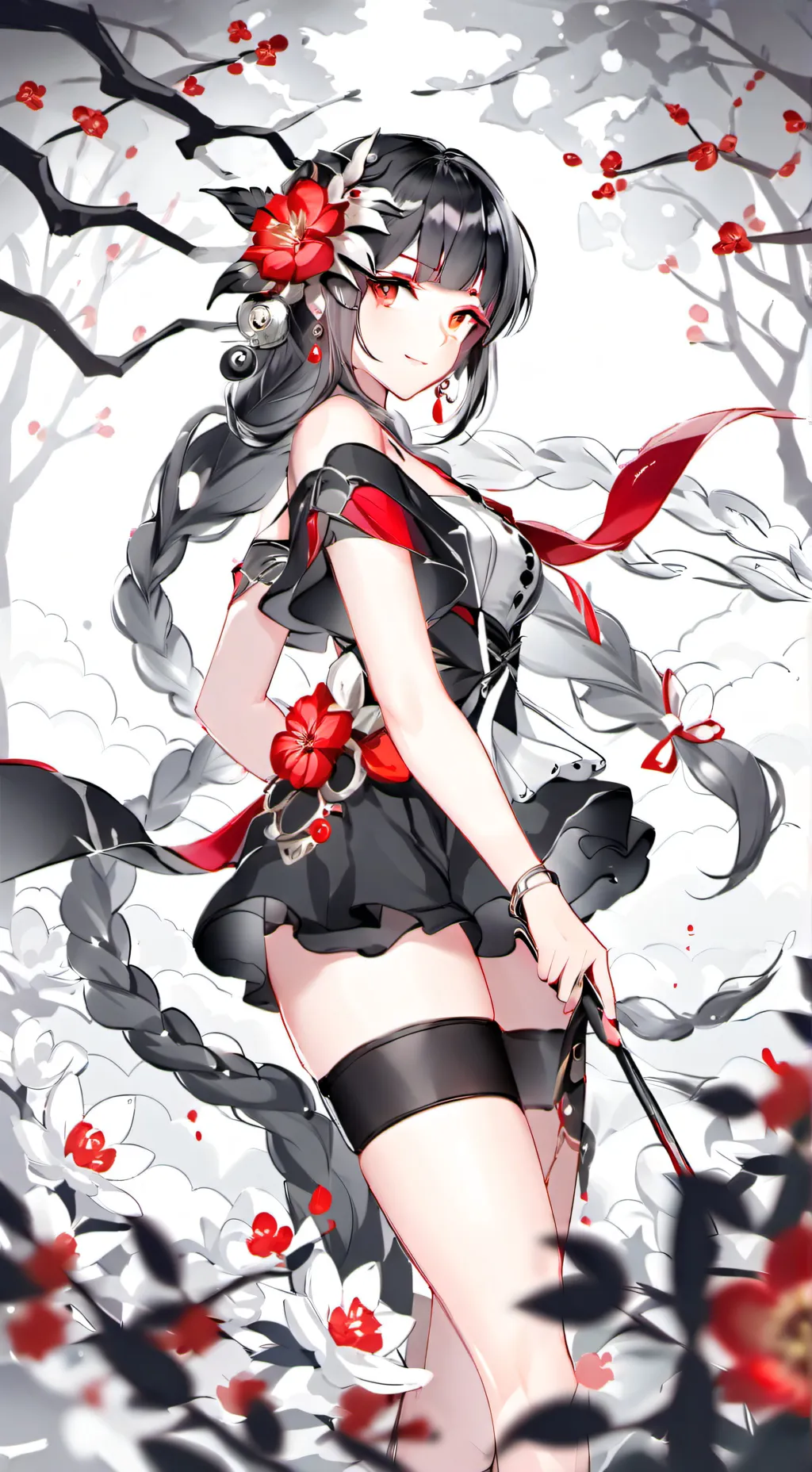 ai character: Lily  background