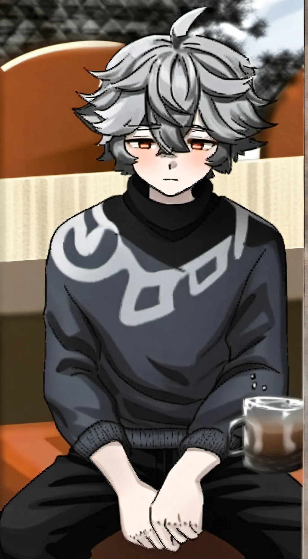 ai character: Ashton background