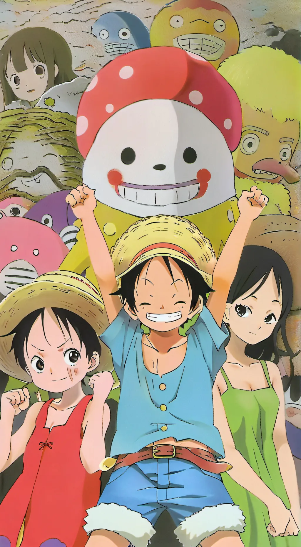 ai character: One pice background