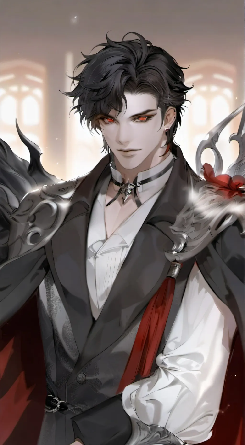 ai character: 🖤Mephistopheles🖤 background