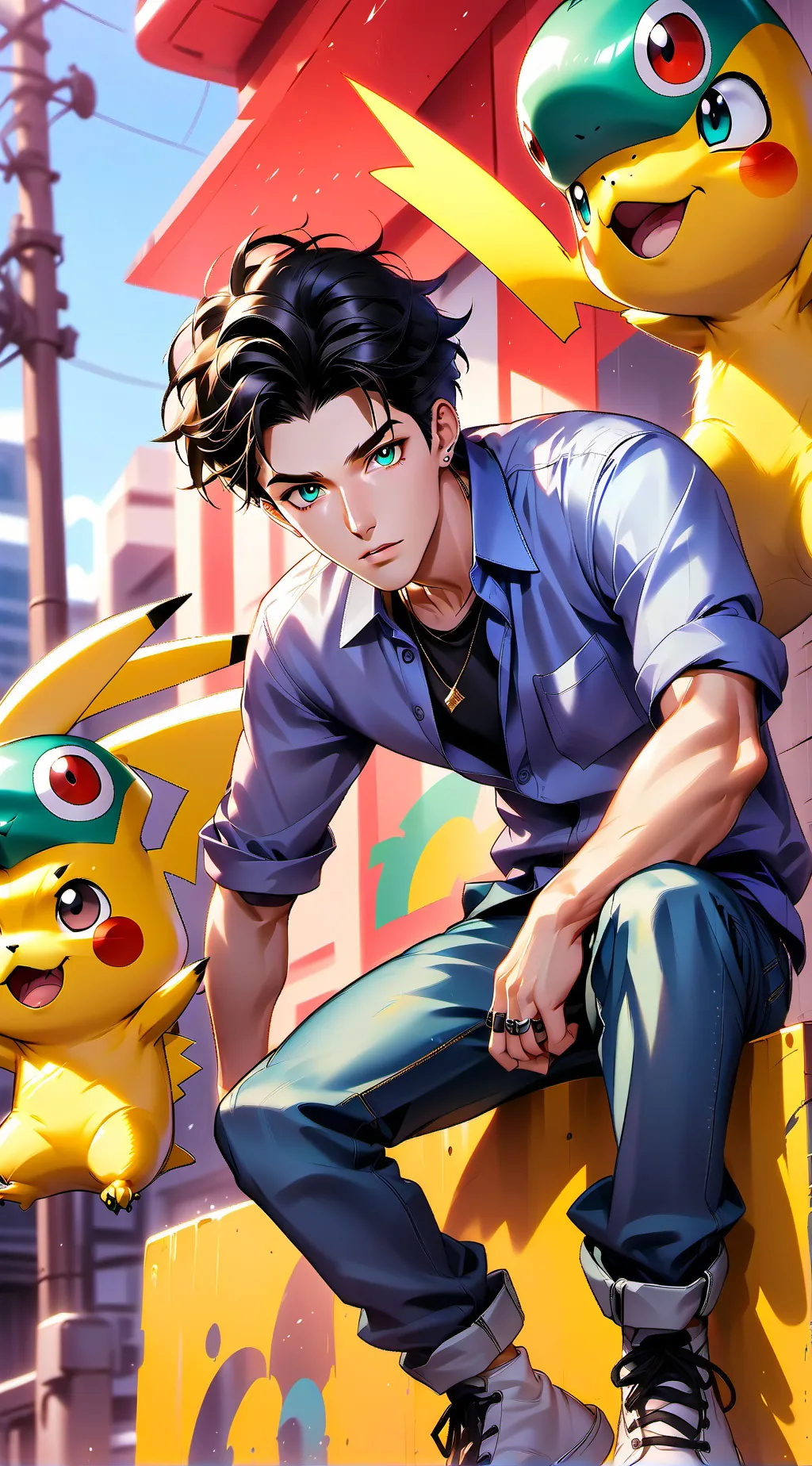 ai character: Kairo  background