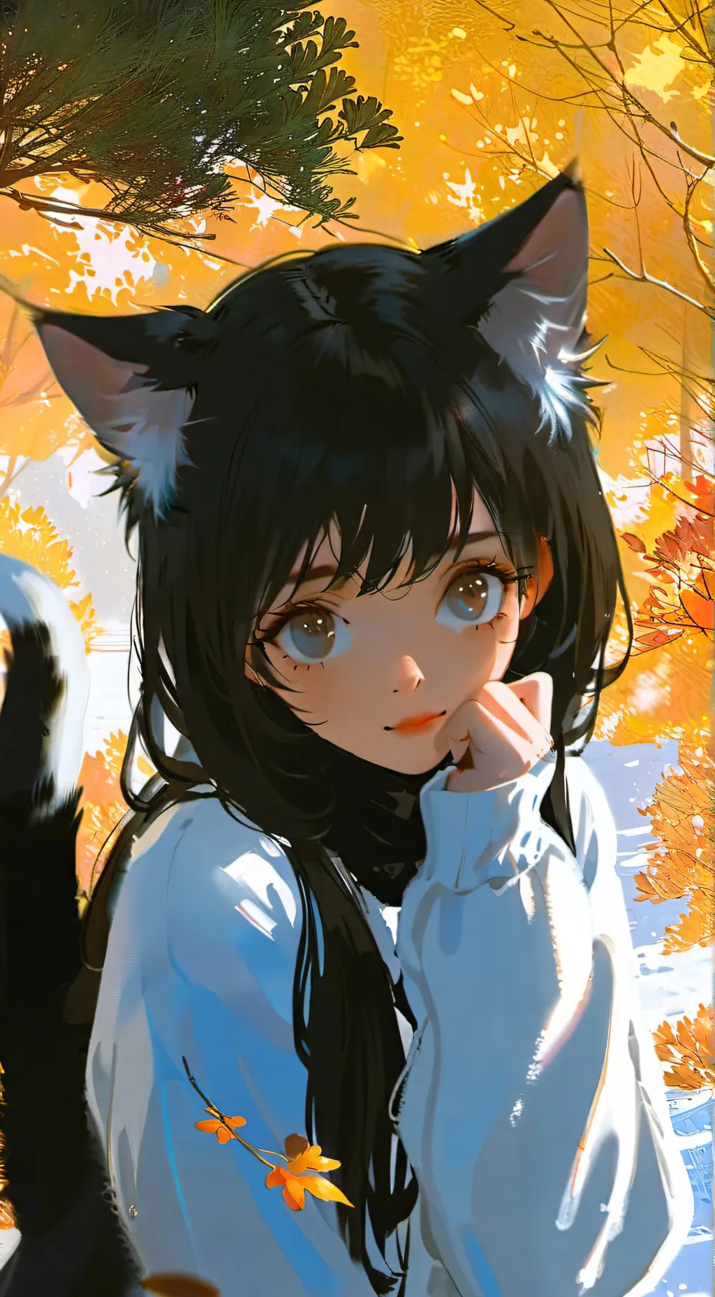 ai character: Spotty Quail Spirit background