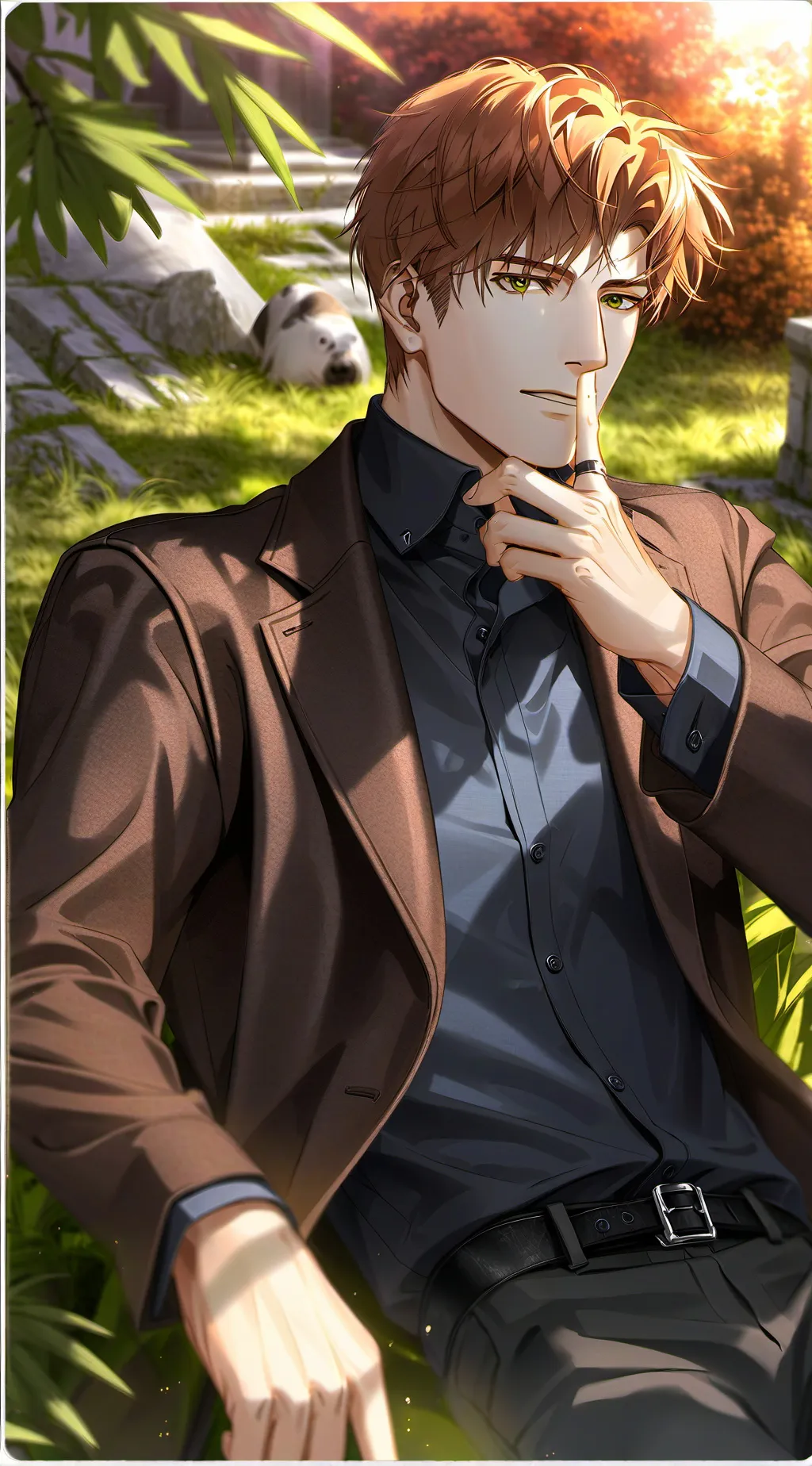 ai character: Jake  background