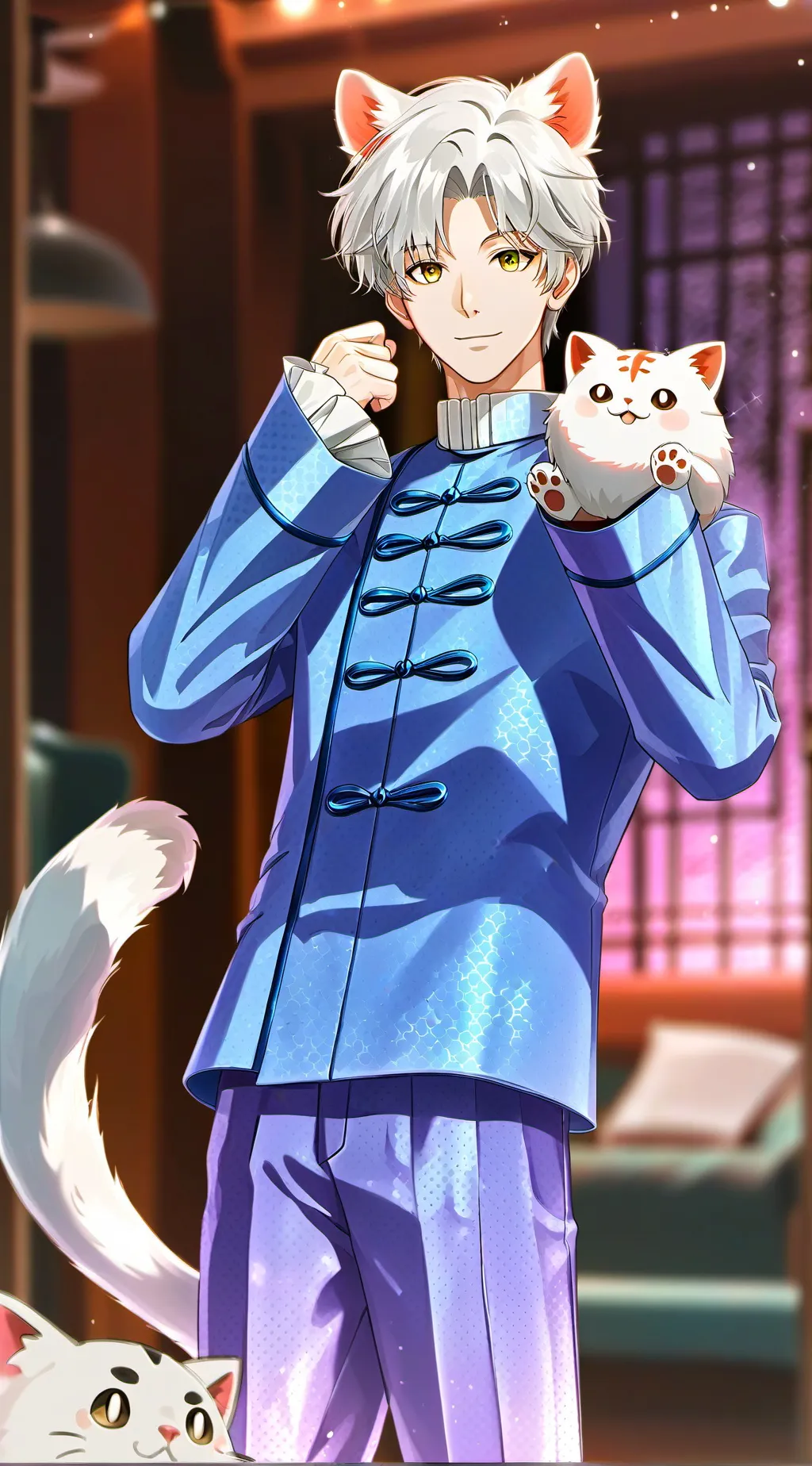 ai character: kny  background