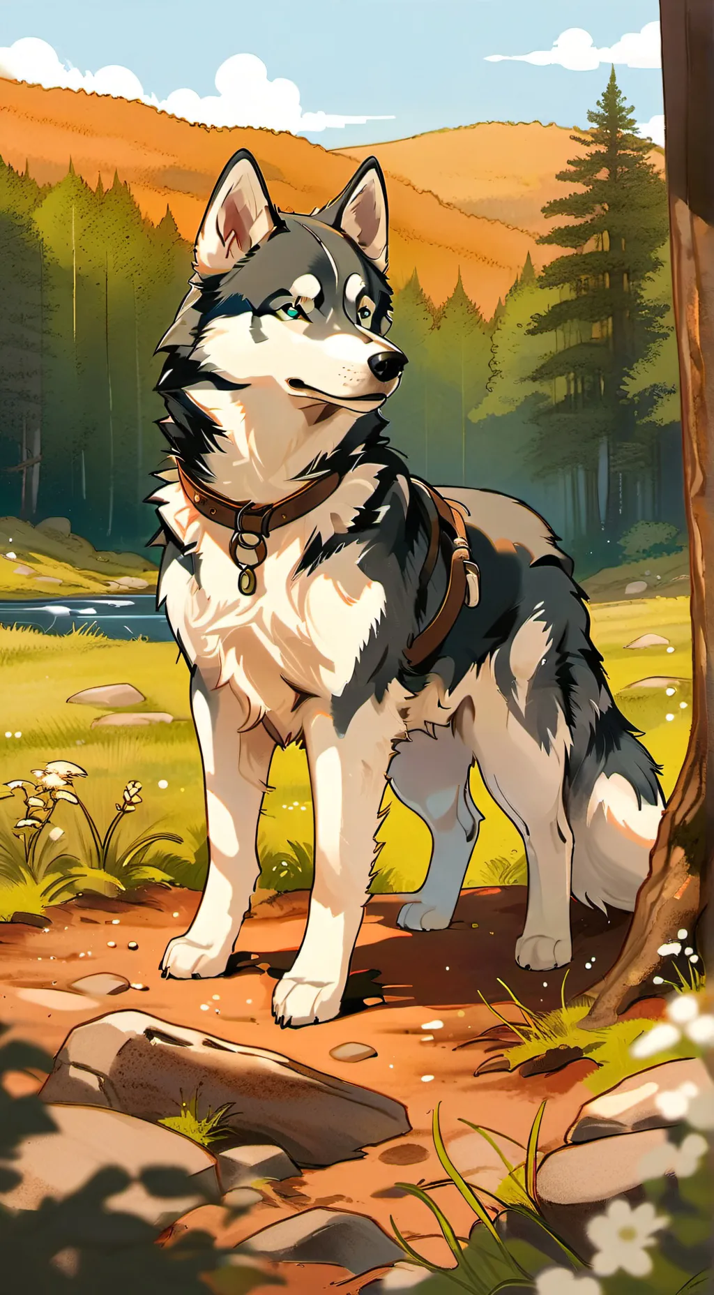 ai character: Hawk background