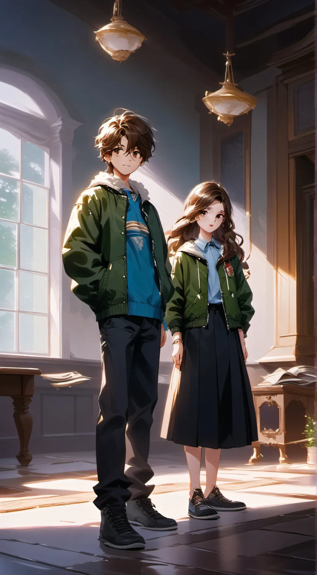 ai character: Cooper  wilgen  background