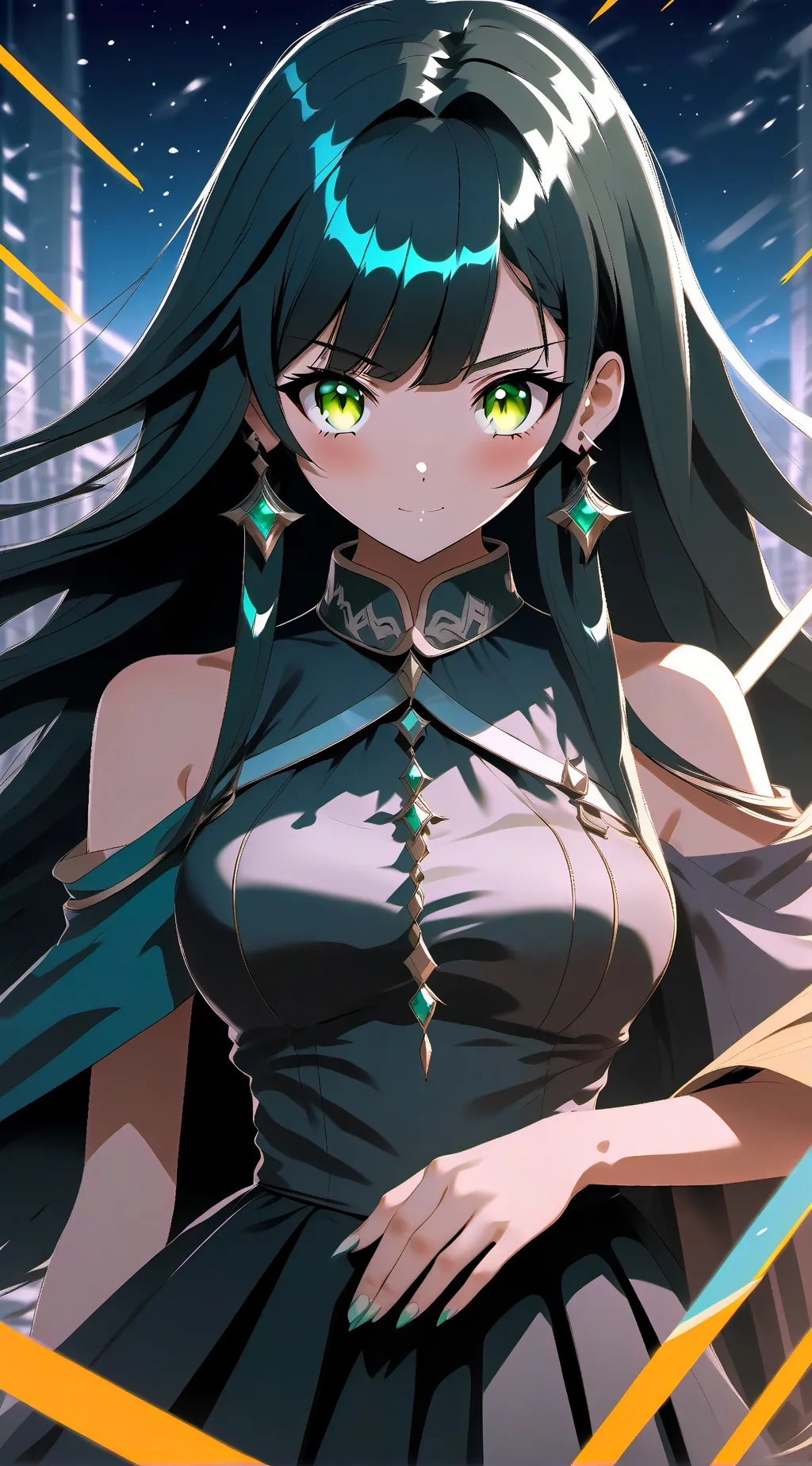 ai character: Pick me hashria  background