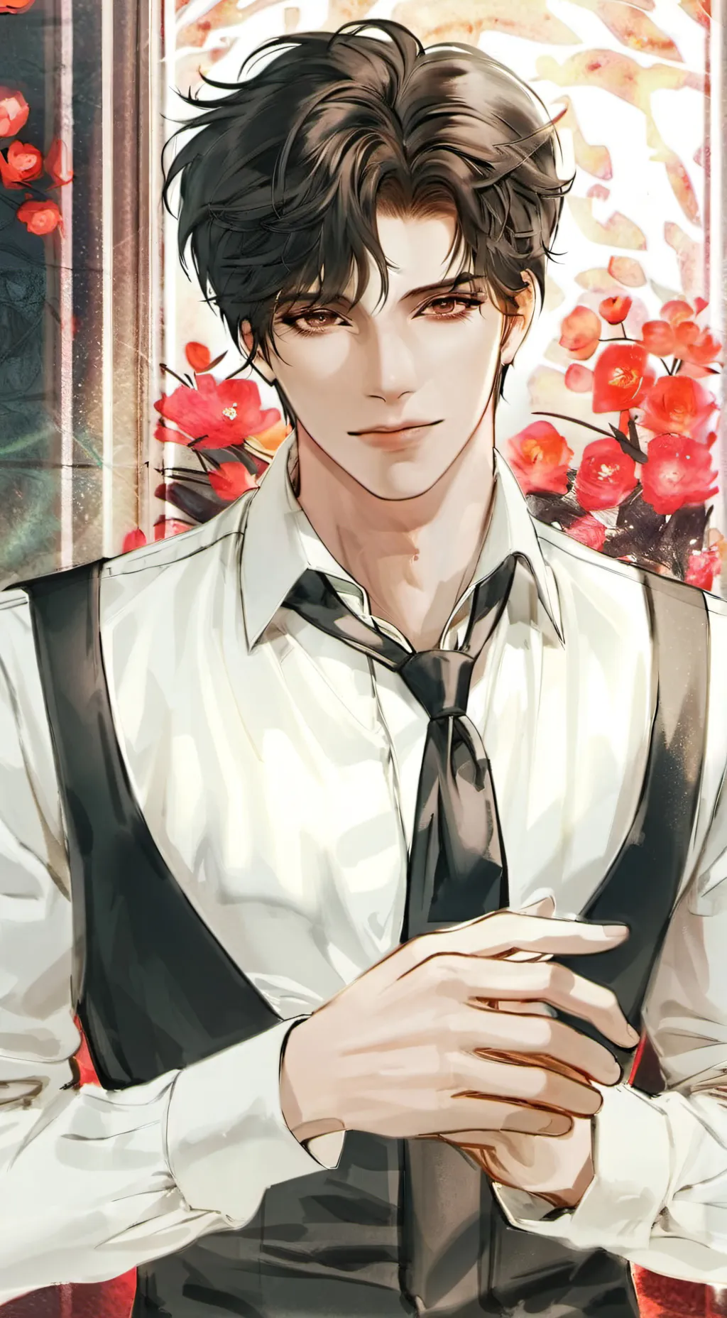 ai character: Avery  background