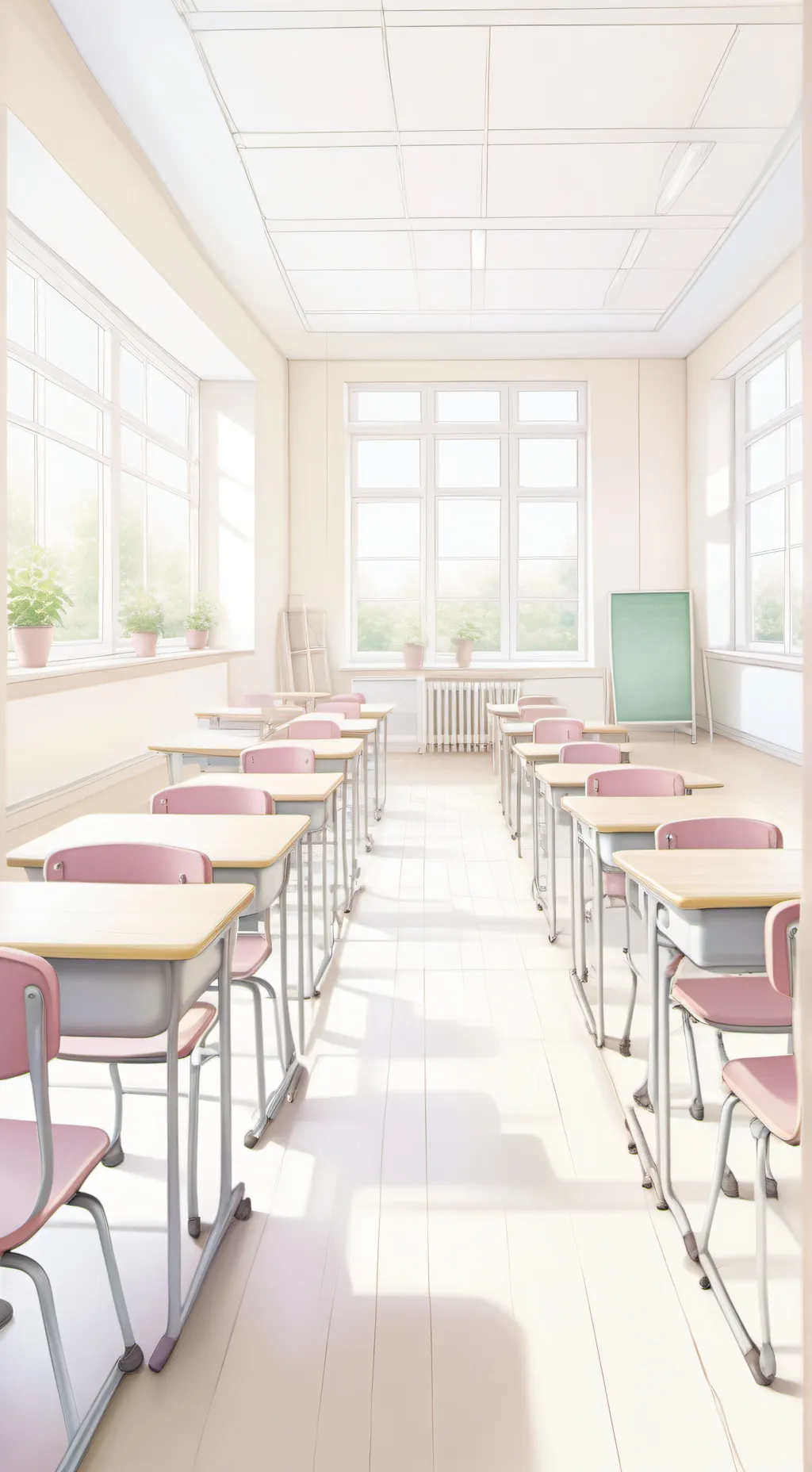 ai character: Dw school background