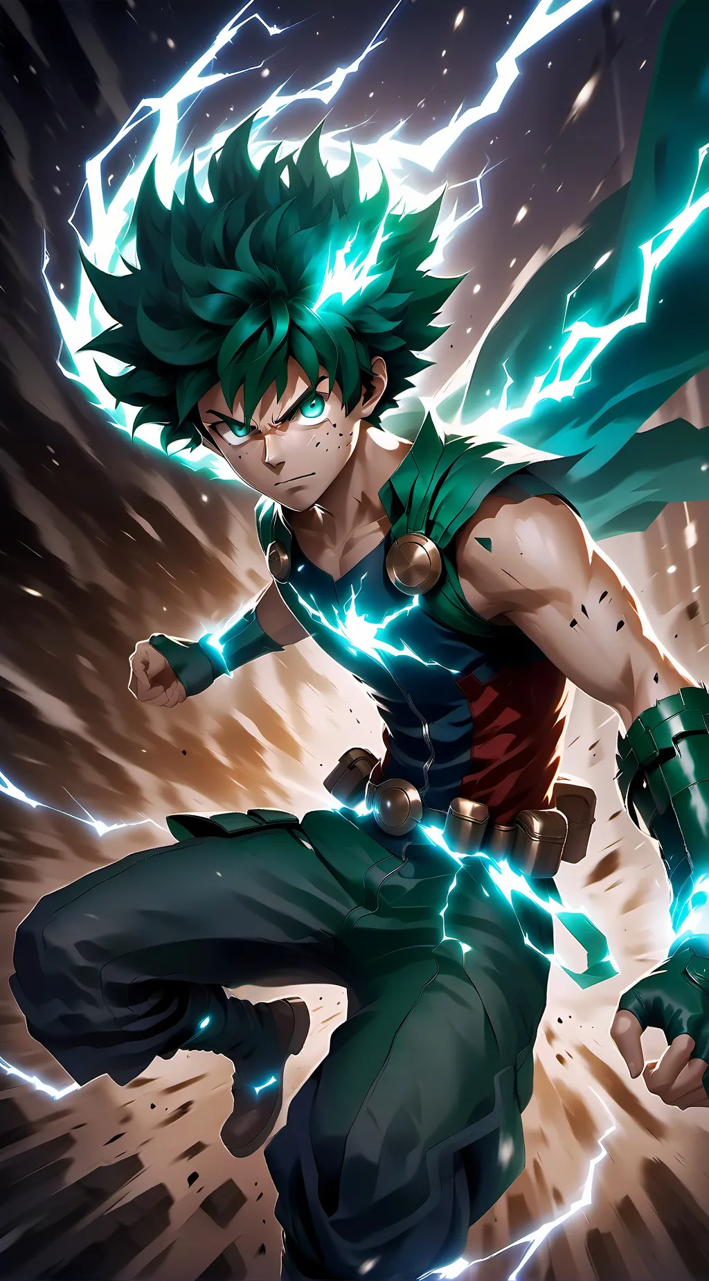 ai character: Deku background