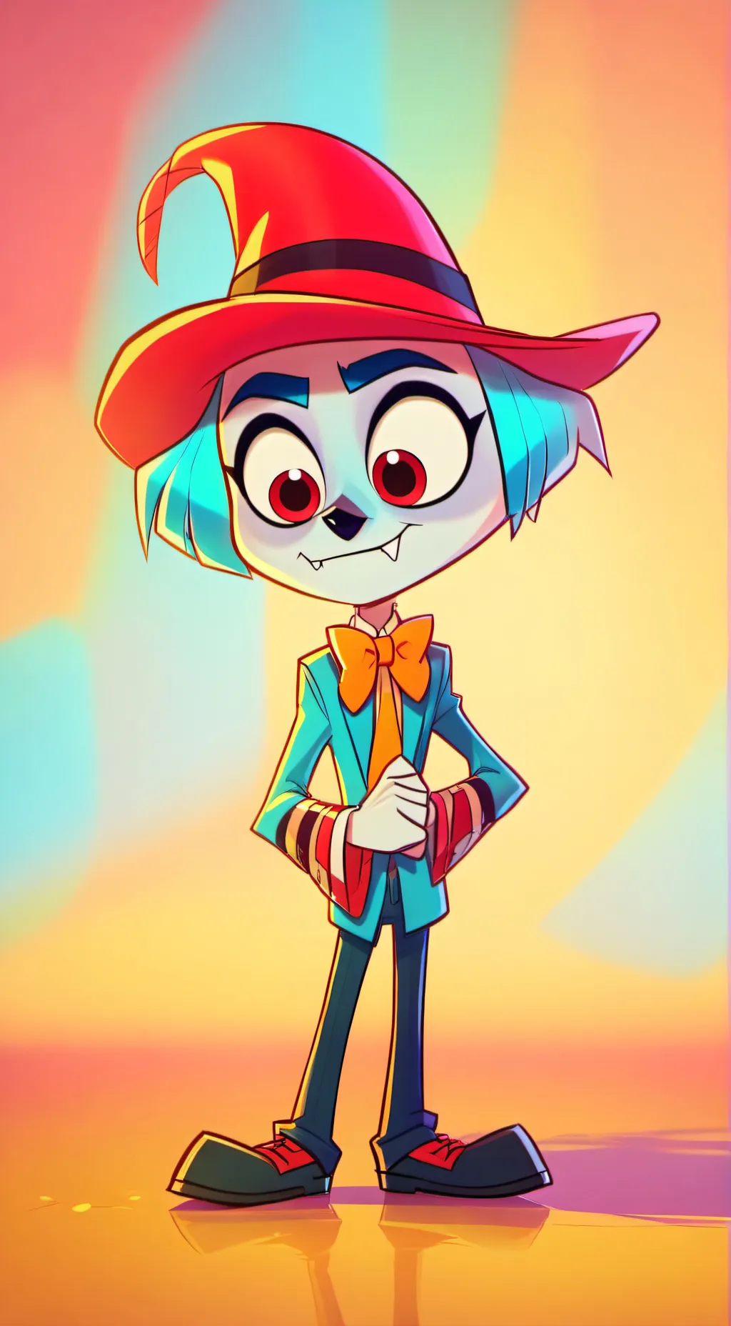 ai character: VOX ✨✨ background