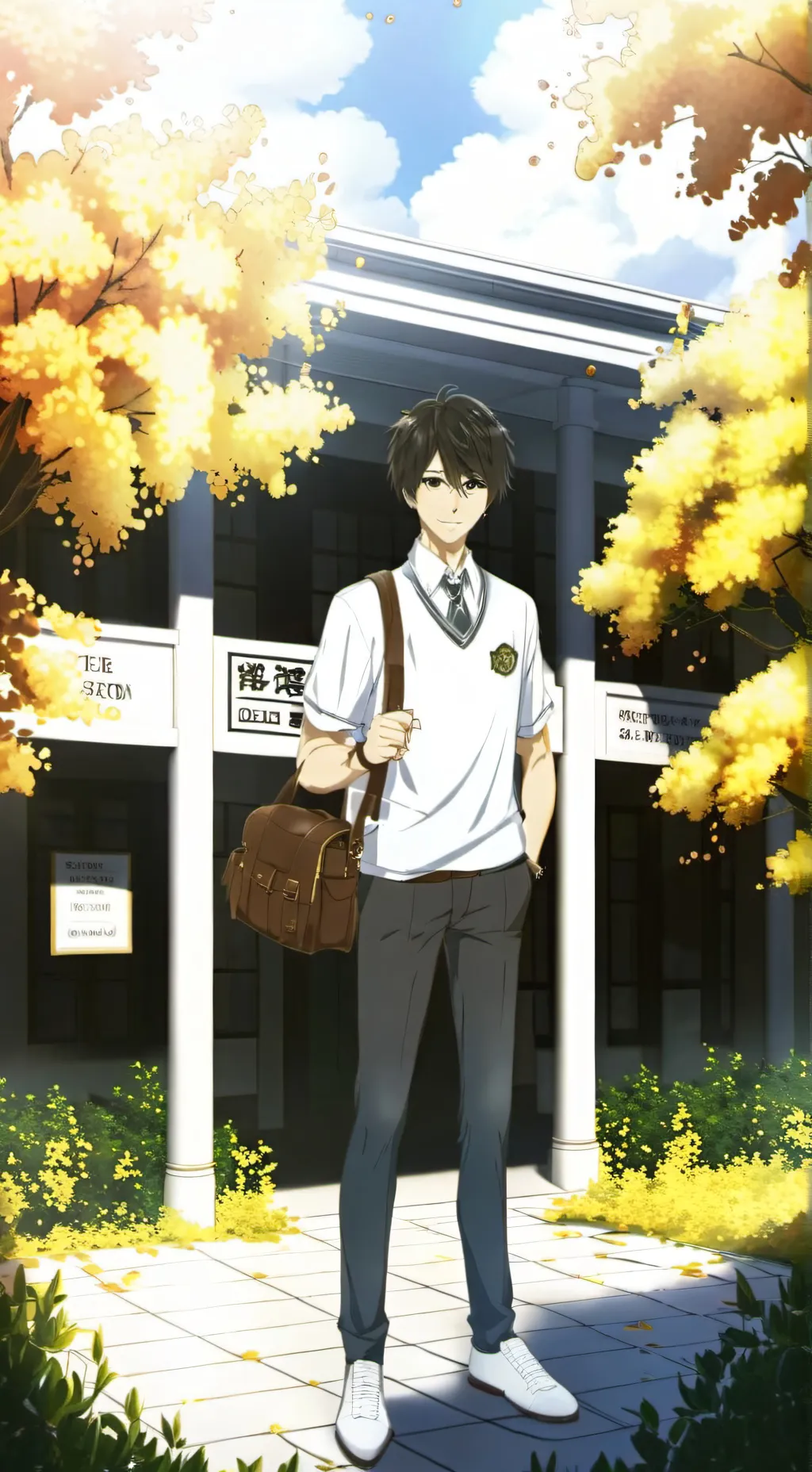 ai character: ~homecoming drama~ background