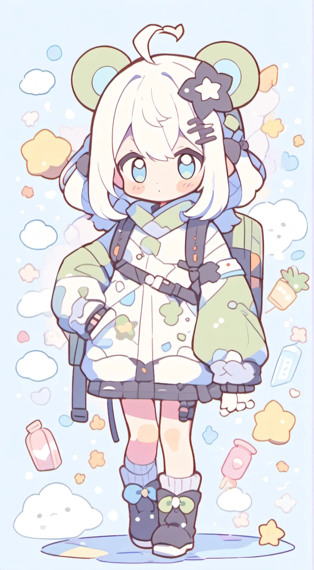 ai character: Princess kingdom background