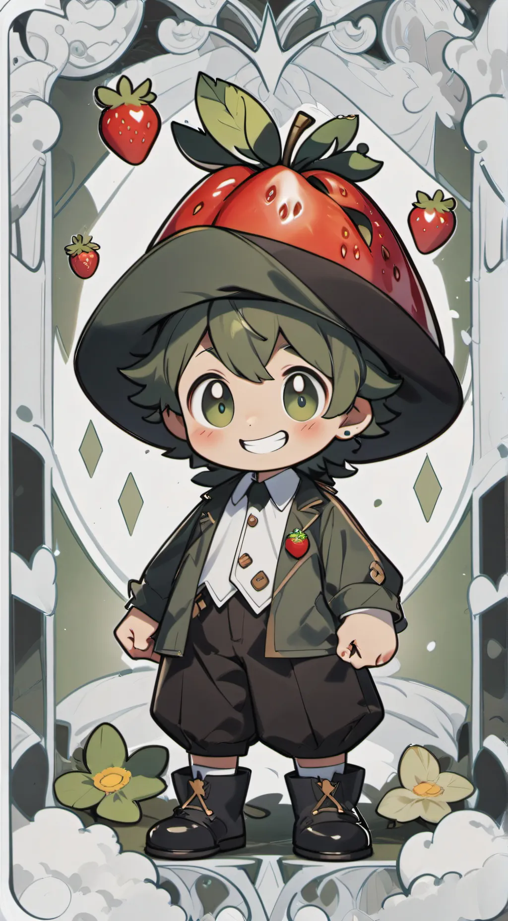 ai character: sprout background