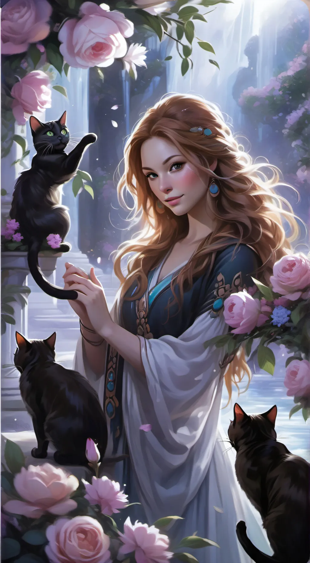 ai character: Dandys world background