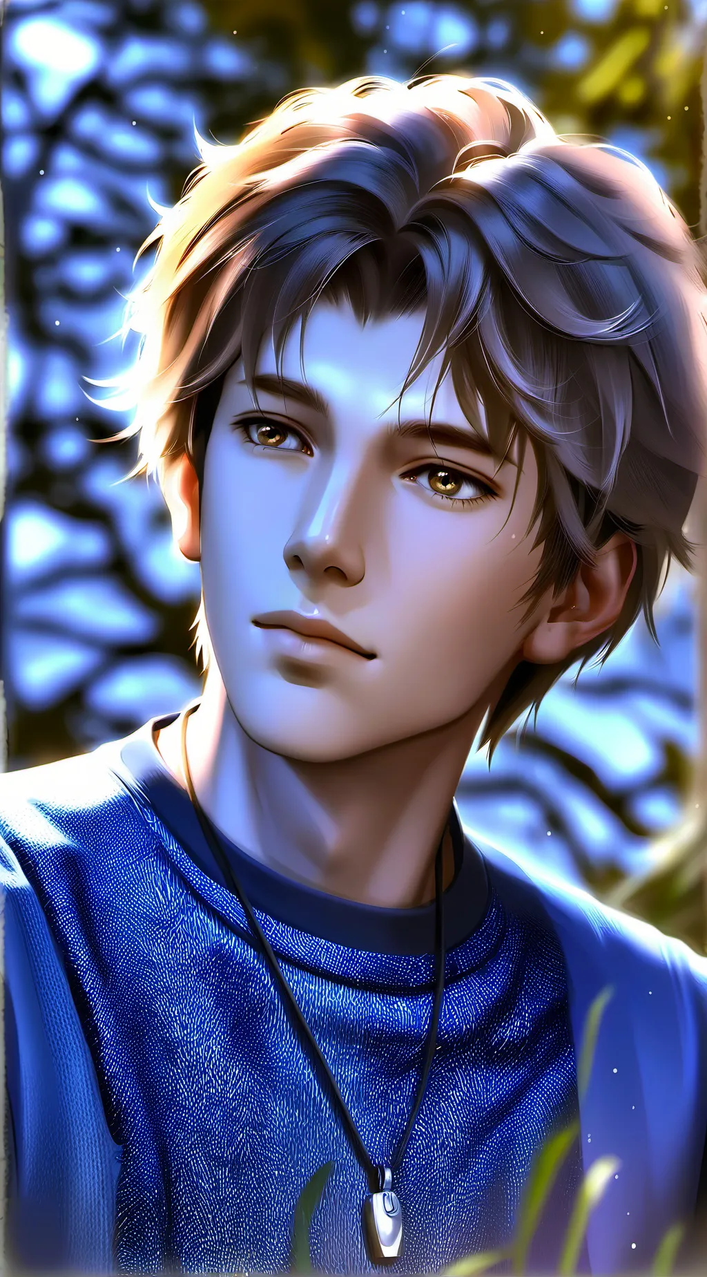 ai character: саша background