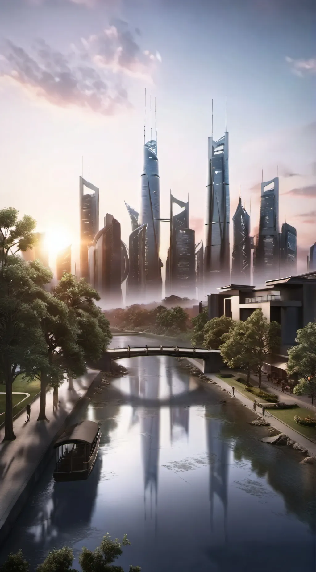 ai character: kny as ninjas😁 background