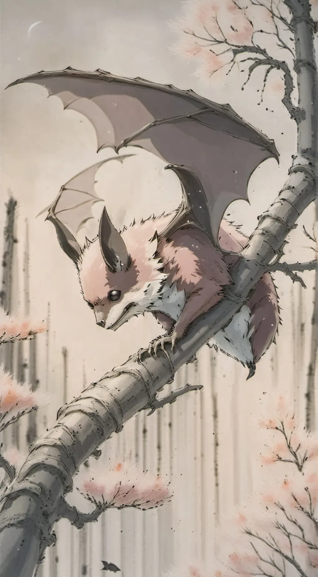 ai character: 99 N bat..egirl? background