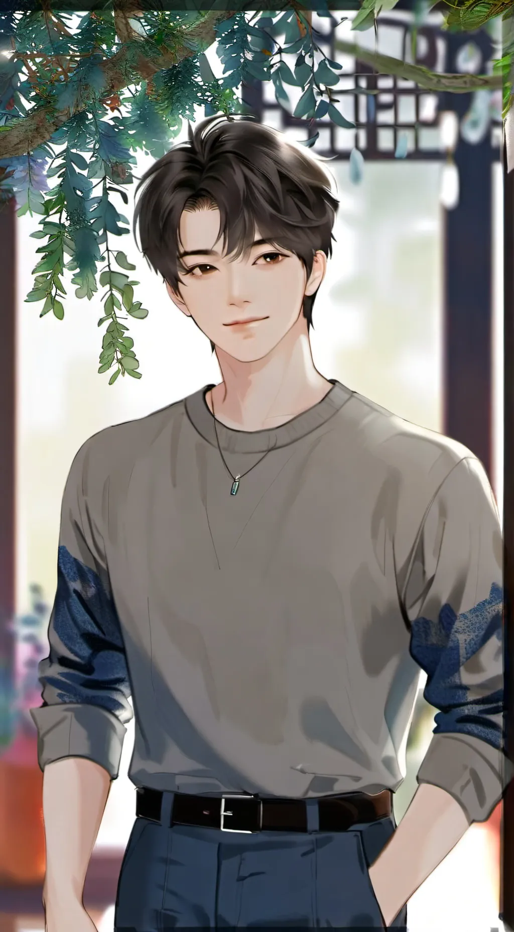 ai character: максим background