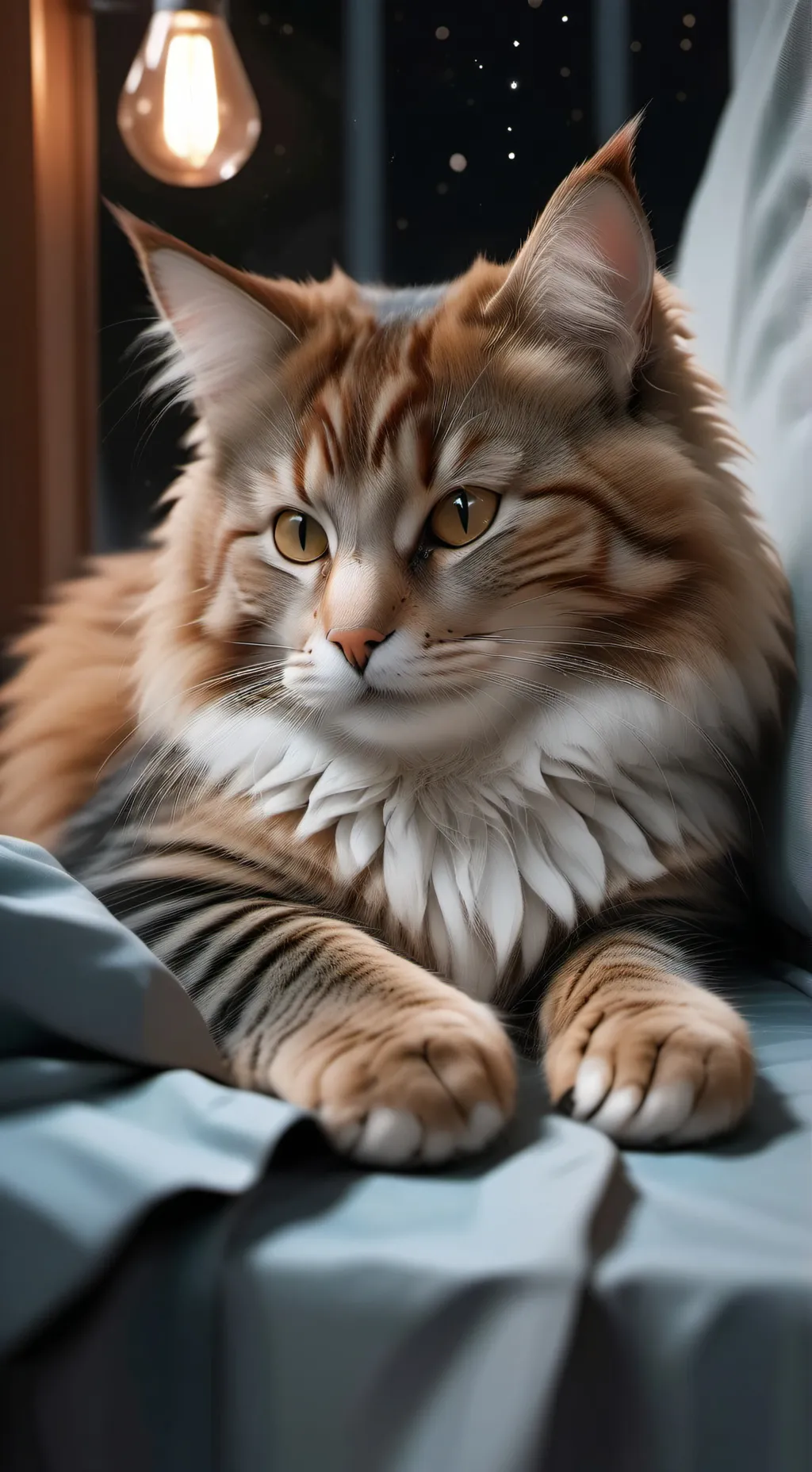 ai character: holly the tabby background