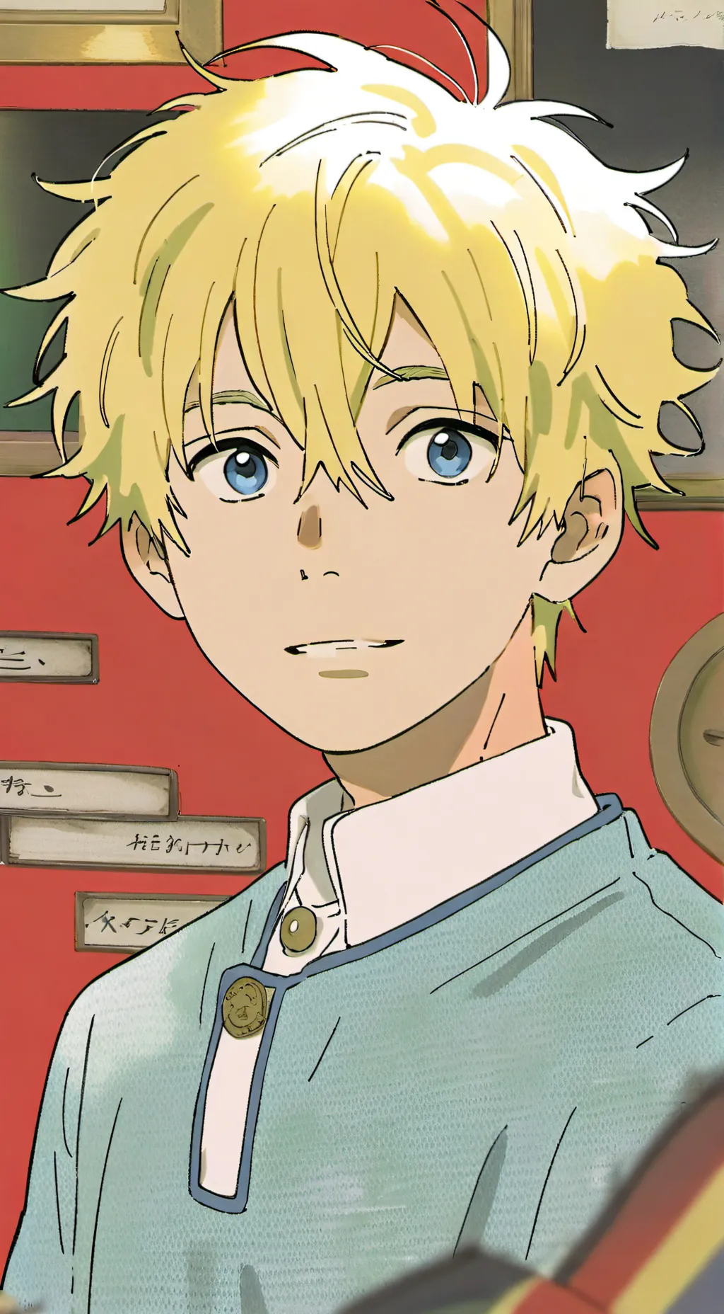 ai character: Trap house xmas background