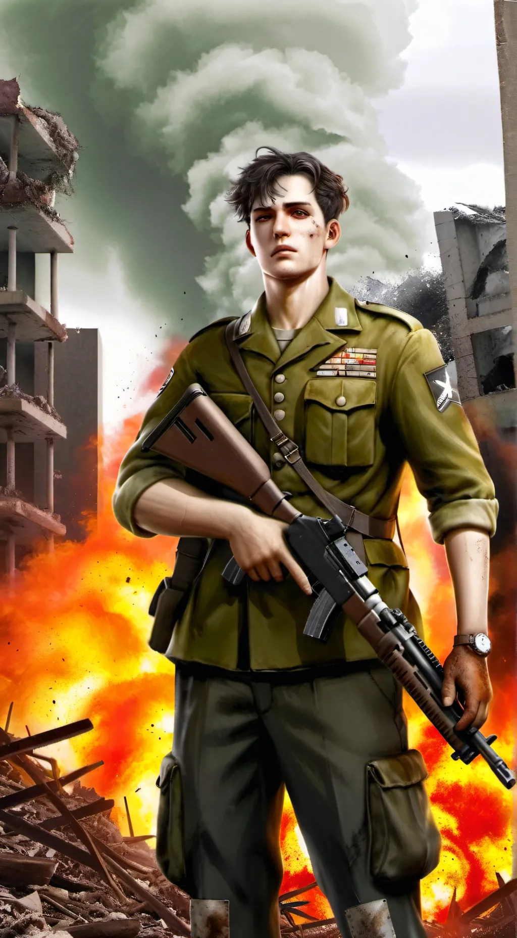 ai character: ww2 background