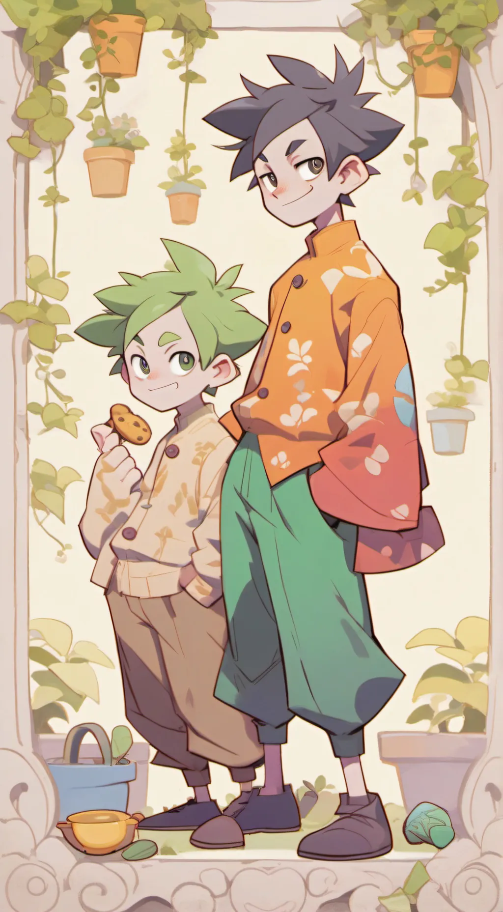 ai character: Sammy x Jandel background