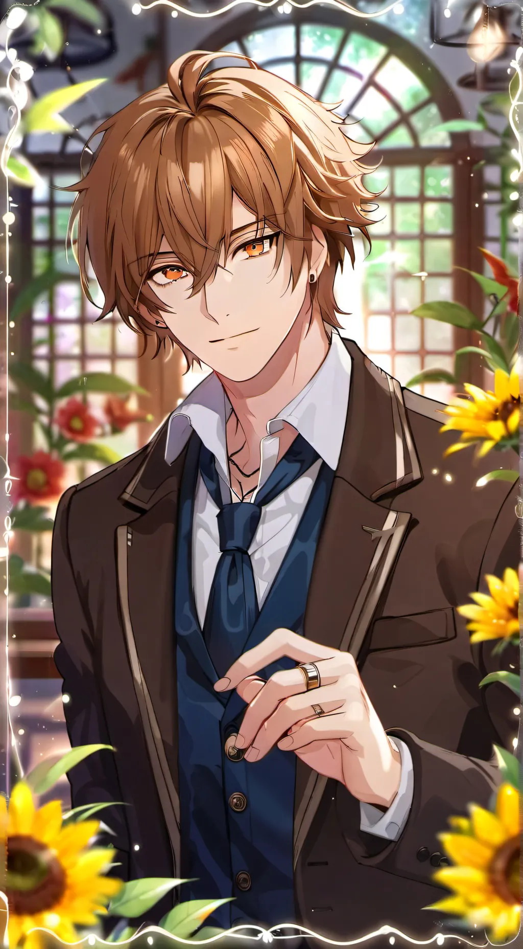 ai character: mr regozan  background