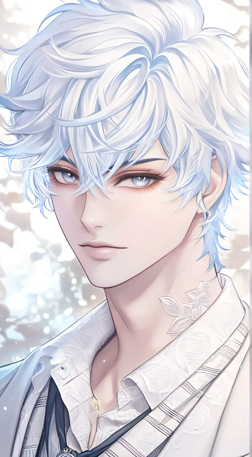 ai character: bluudud  background