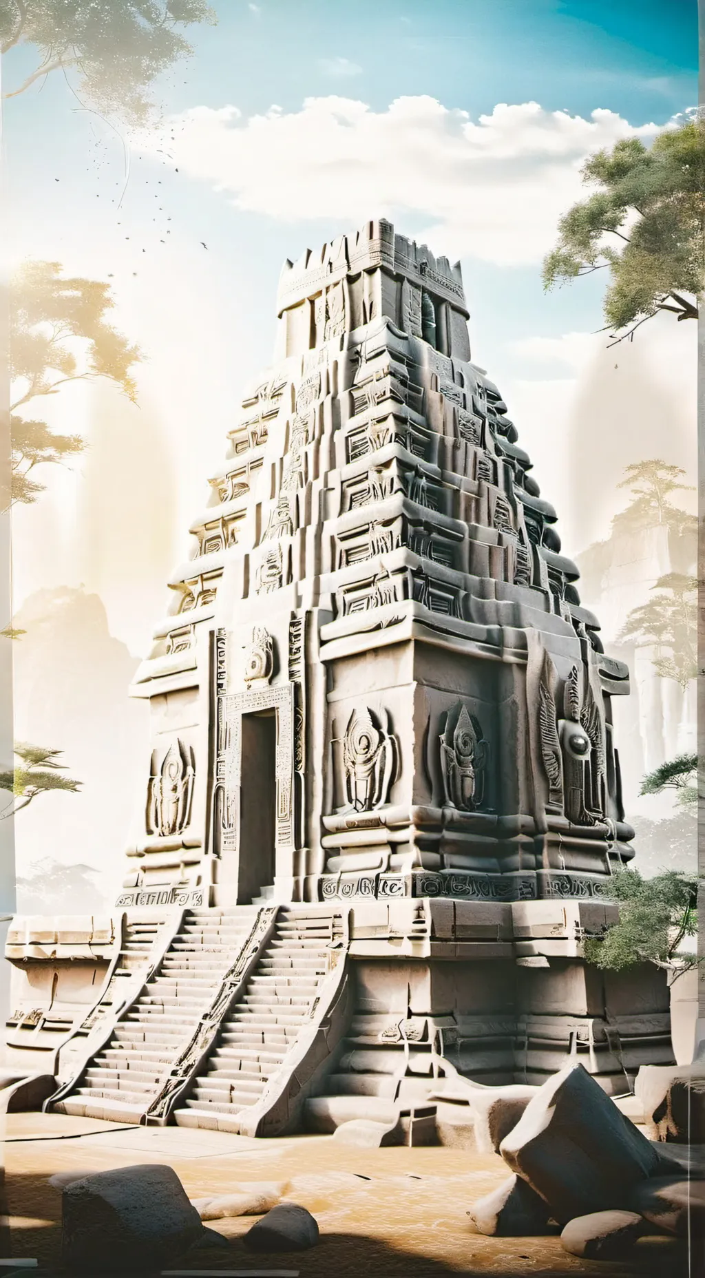 ai character: Maya and TT! background