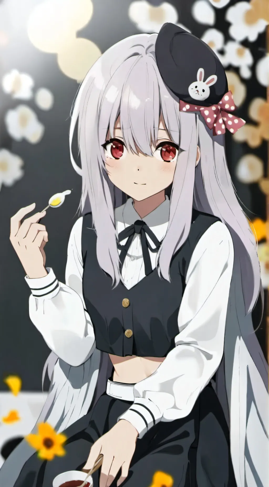 ai character: your girlfriend  background