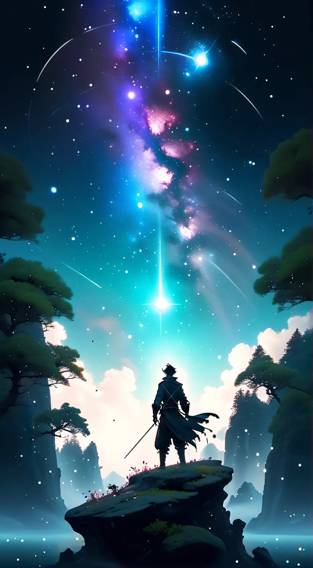 ai character: Ashley and Andy background