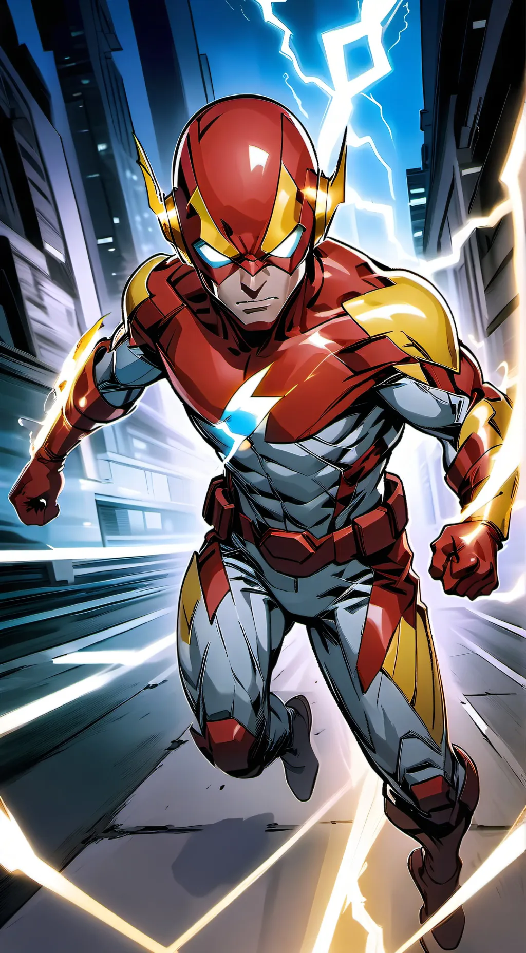 ai character: Voltstrike background