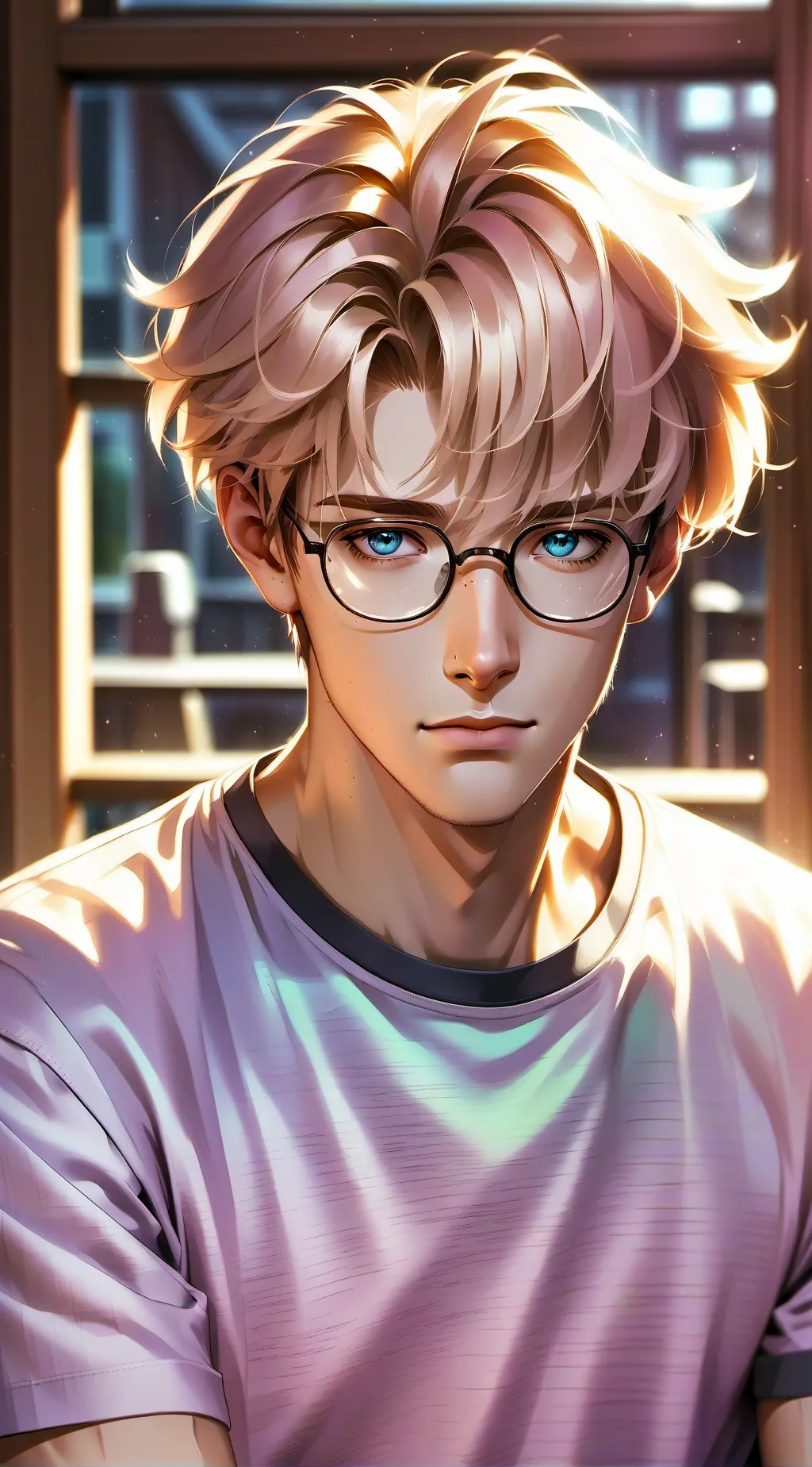 ai character: Liam  background