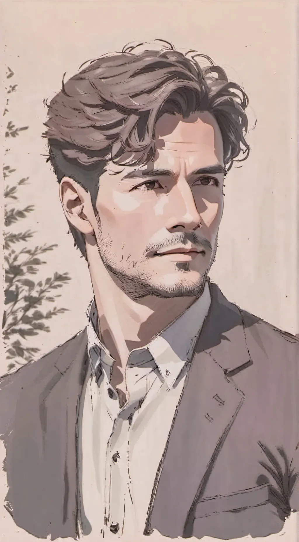 ai character: dad background