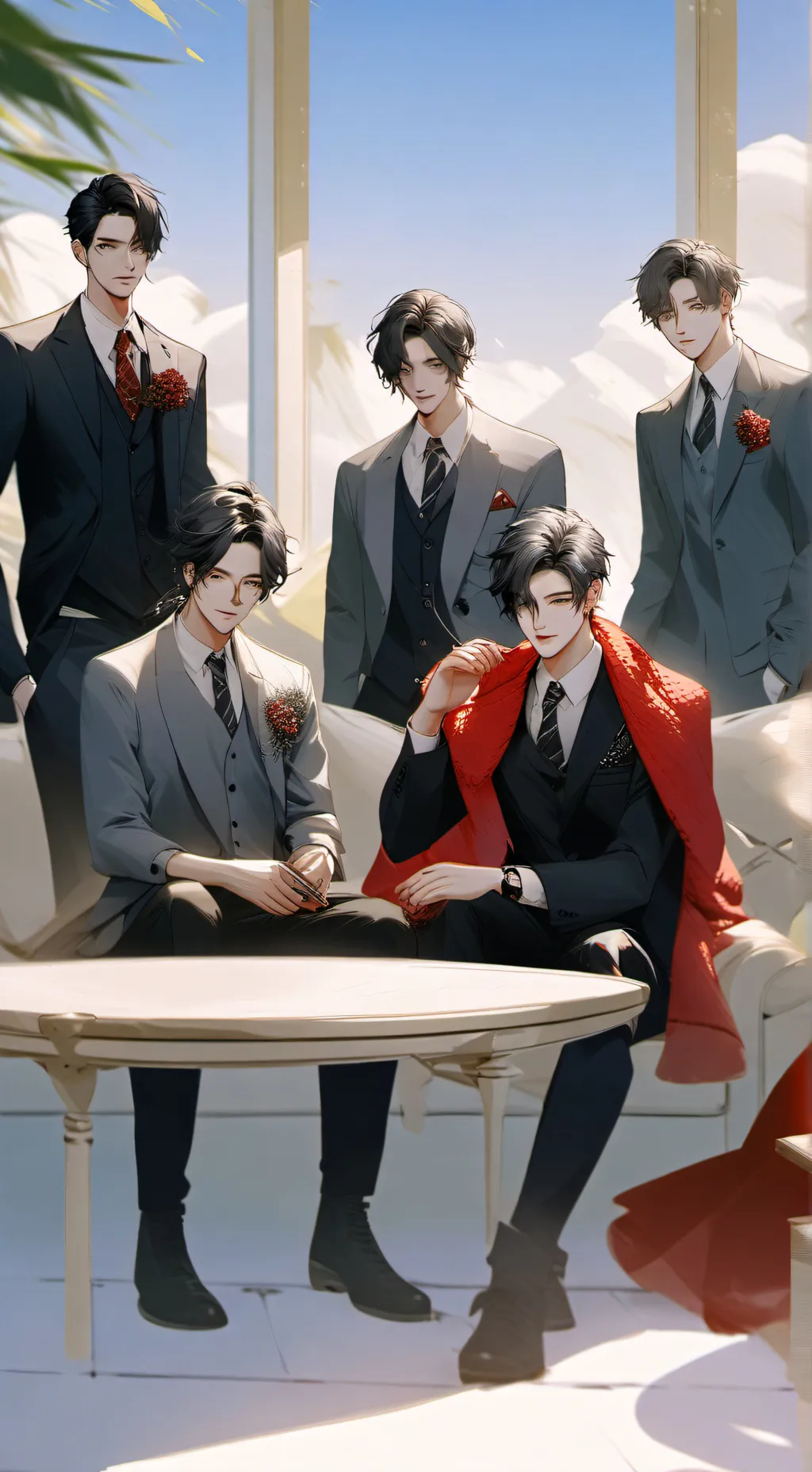 ai character: Brothers background