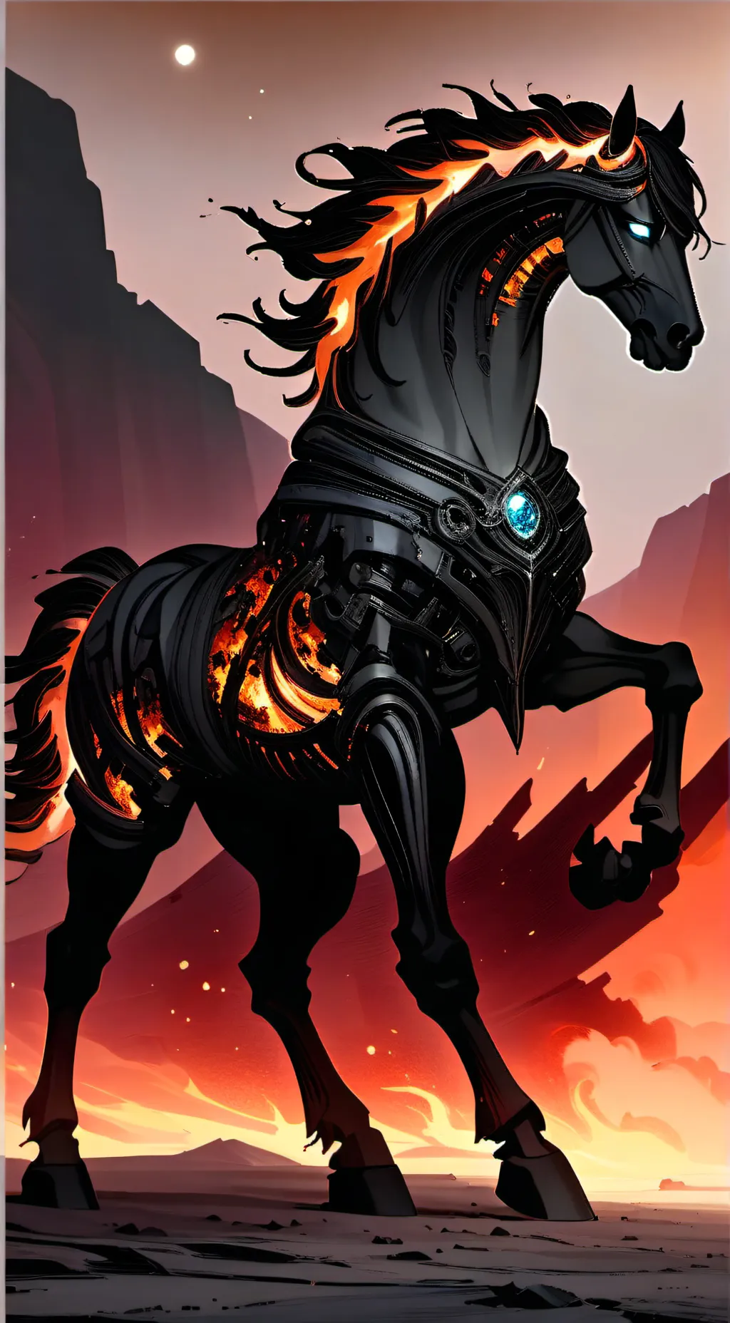 ai character: Mha background