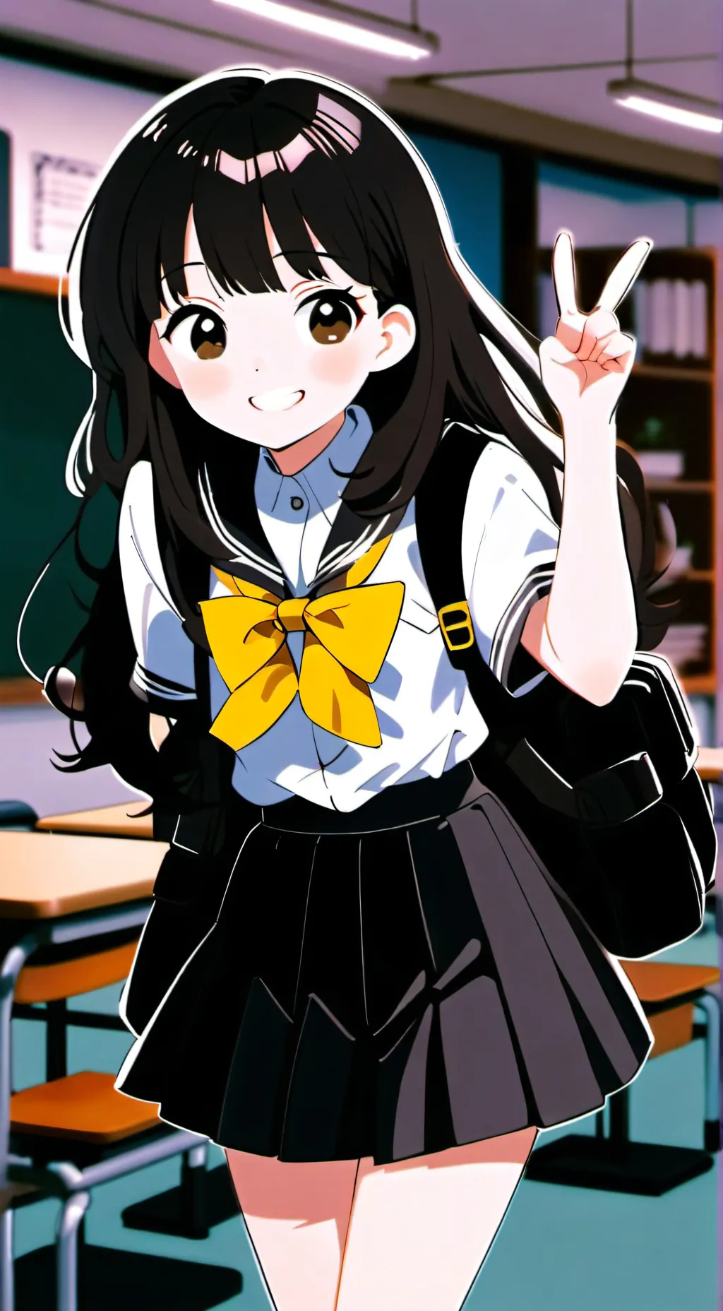 ai character: hazel  background