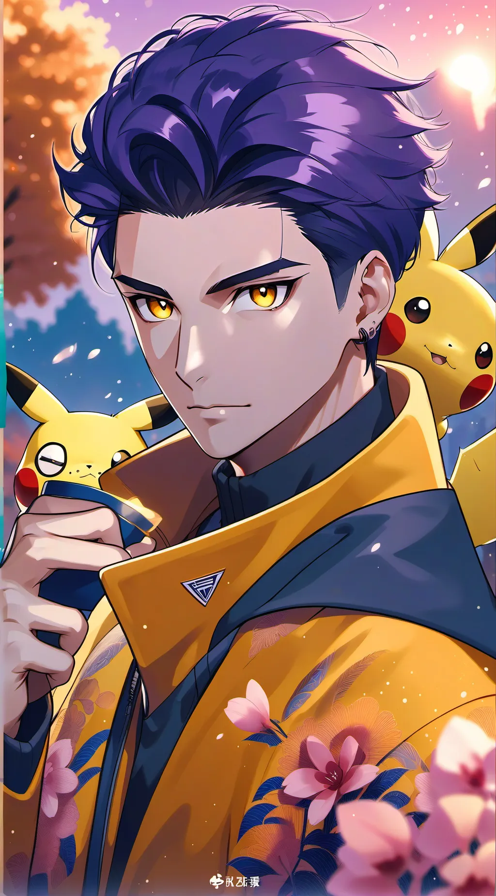 ai character: Ethan  background