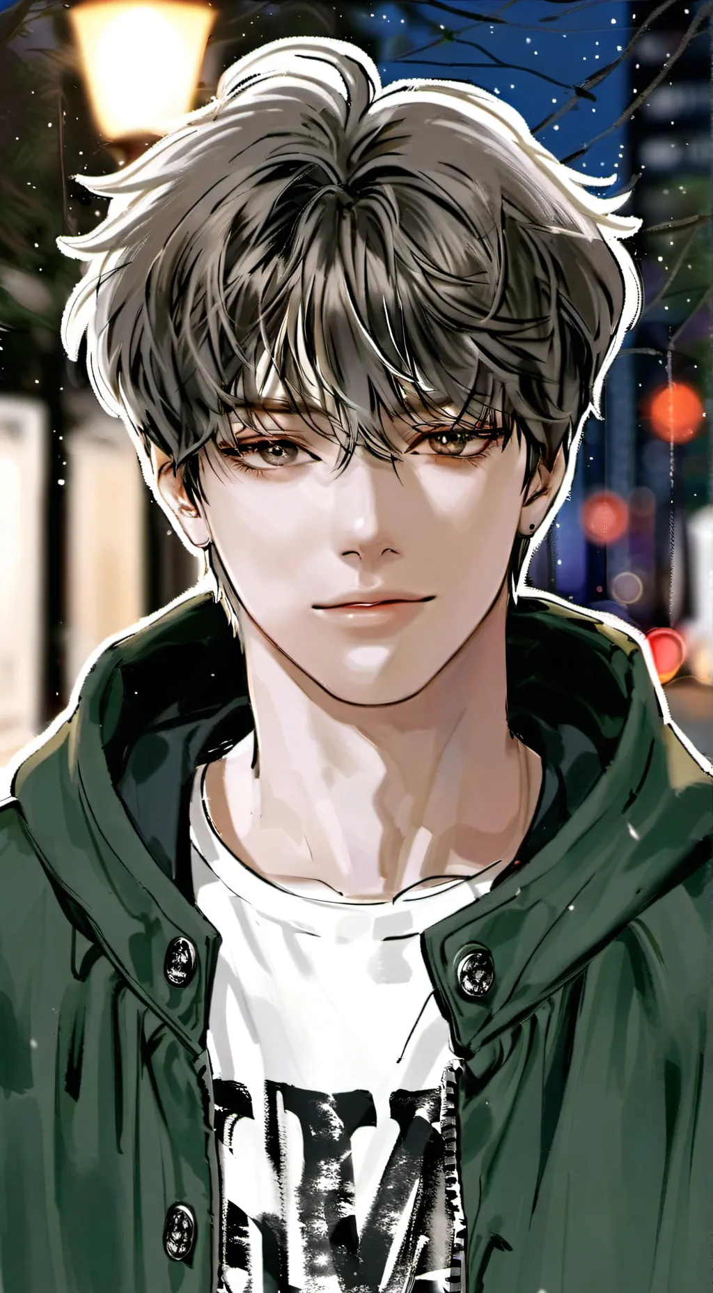 ai character: π√~Fįnn~√π background