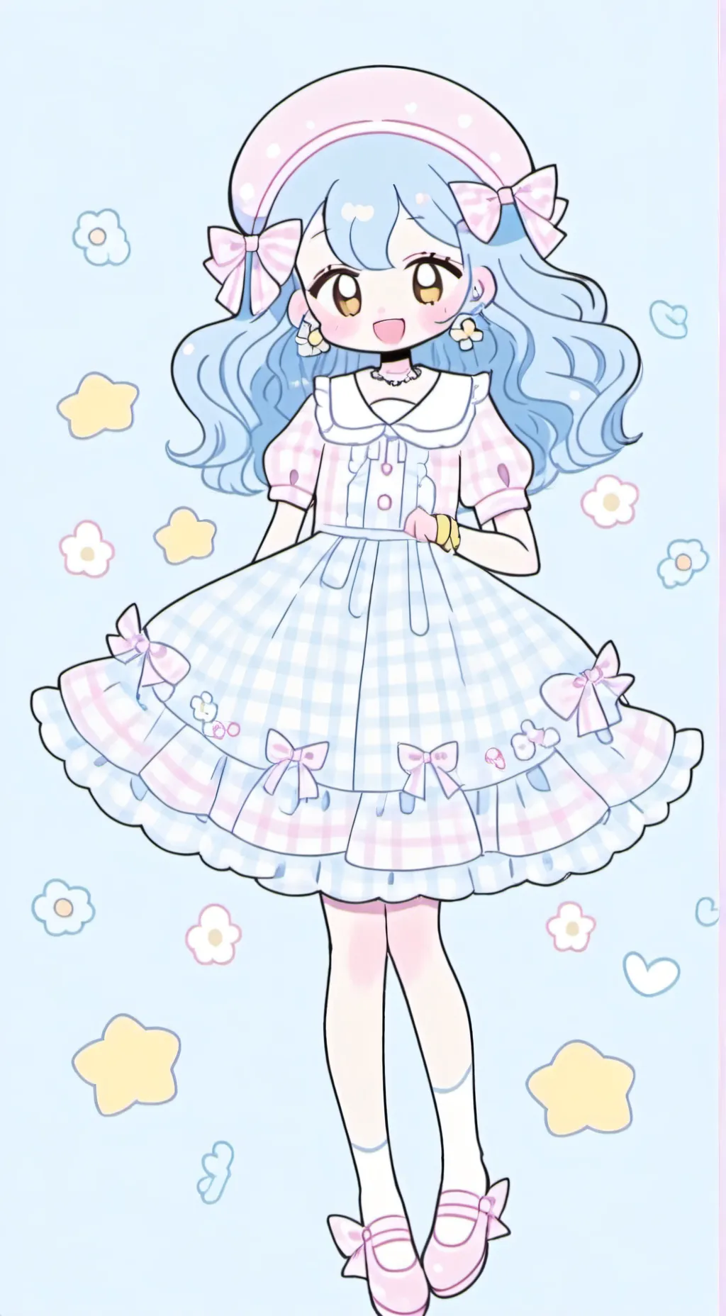 ai character: Poppy background