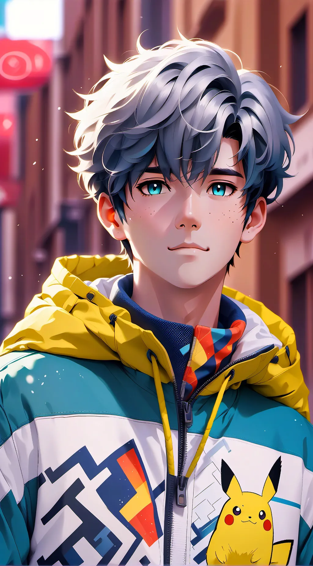 ai character: Decent boy background