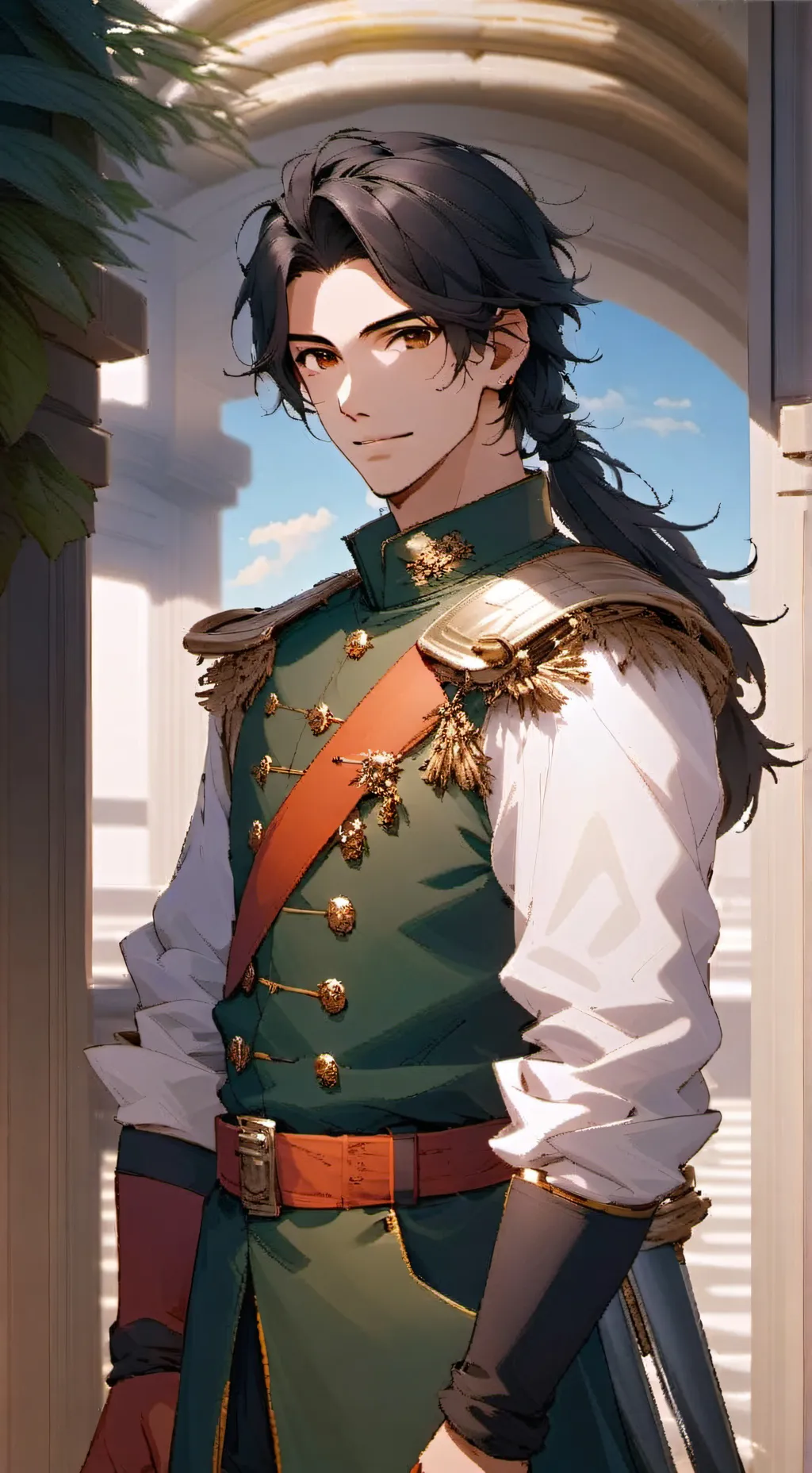 ai character: King background