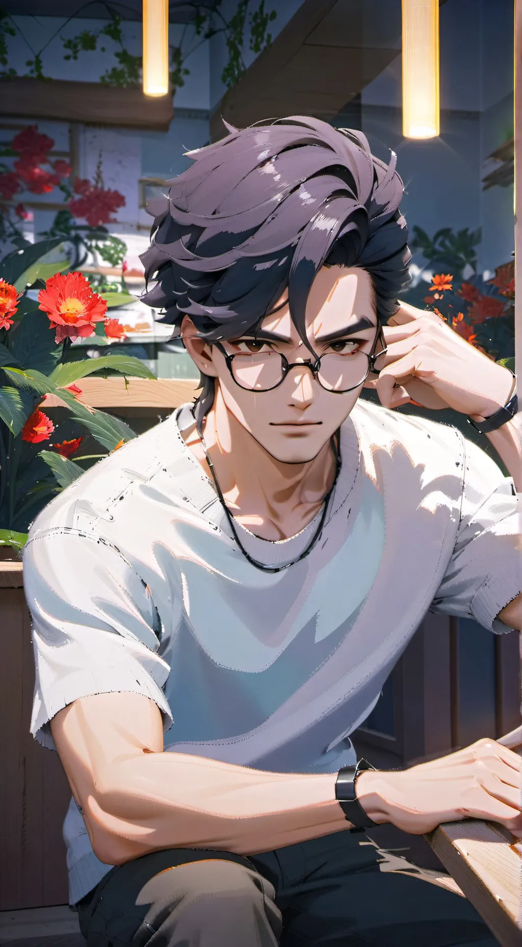 ai character: Xander background