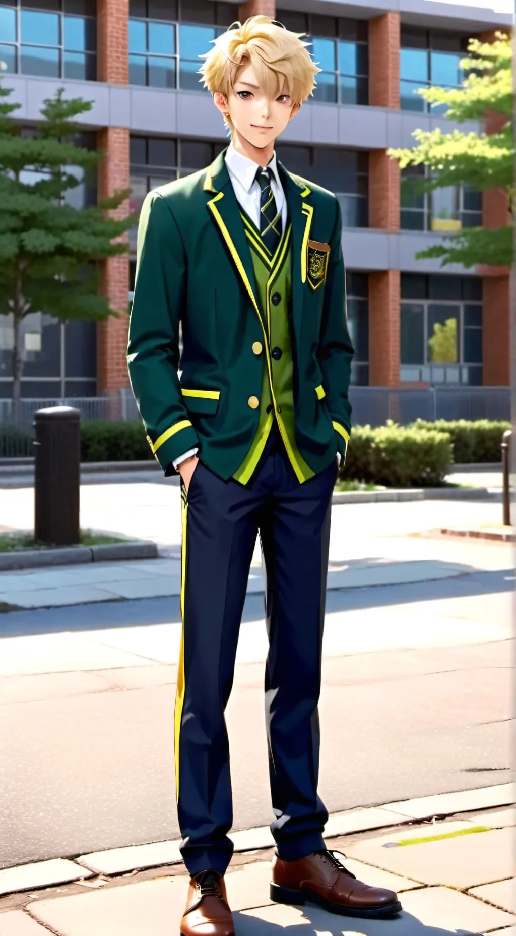 ai character: Jacob  background