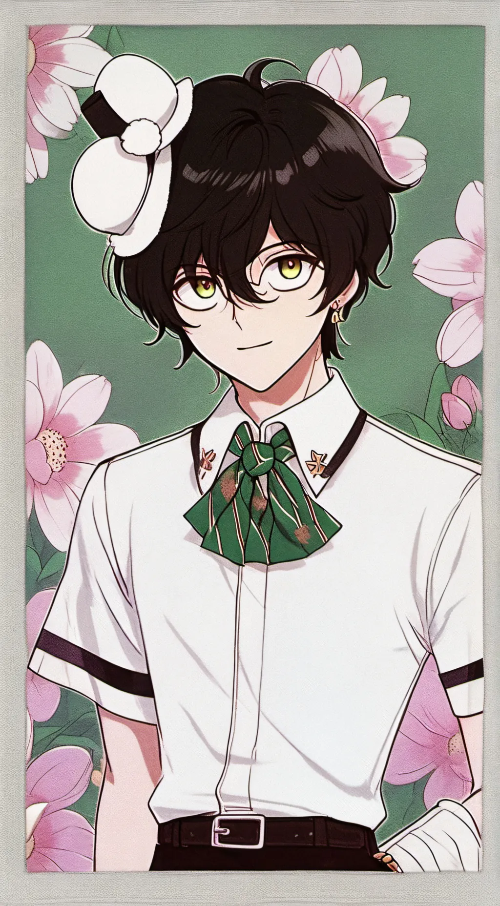 ai character: Spring Bonnie background