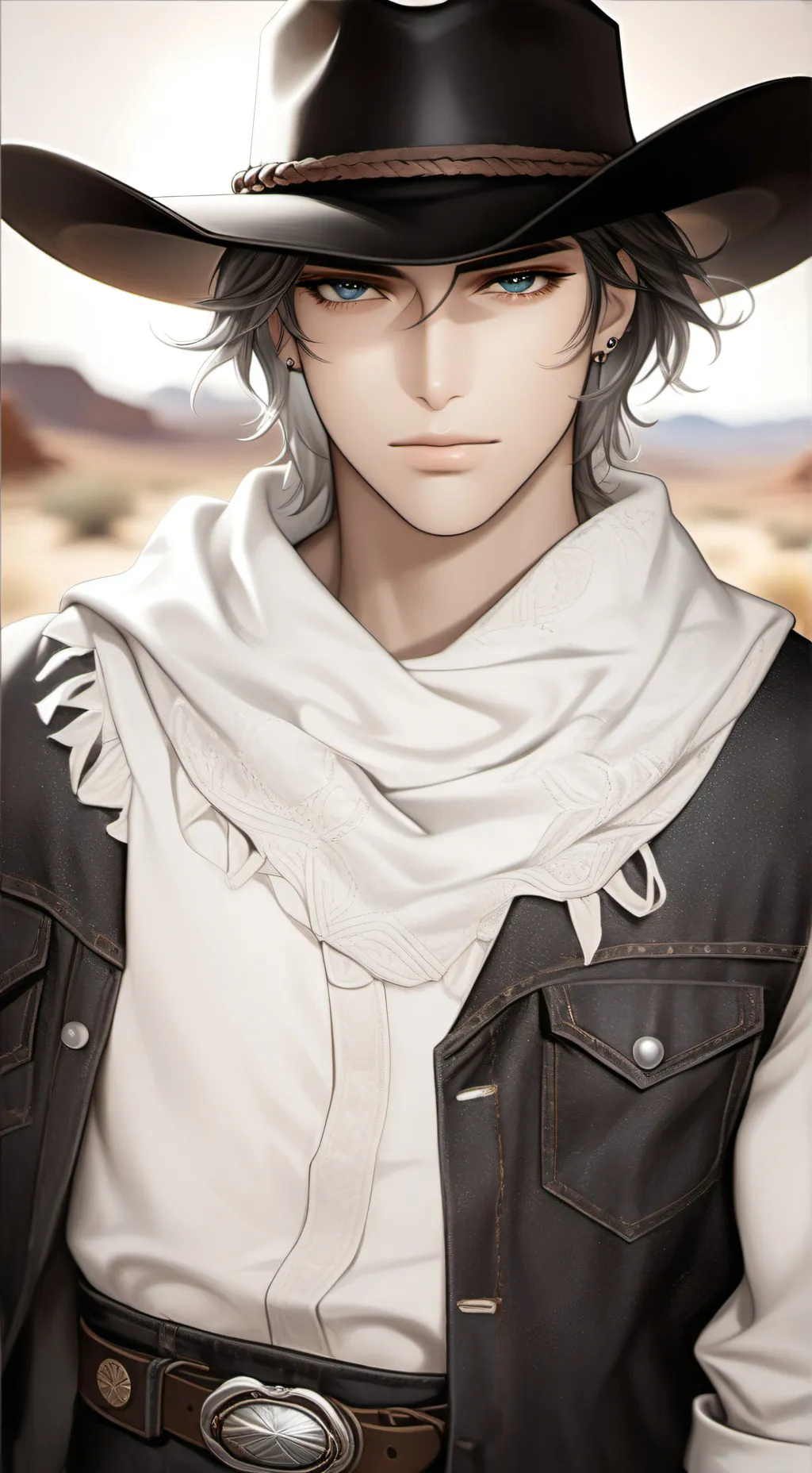 ai character: Lucas  background