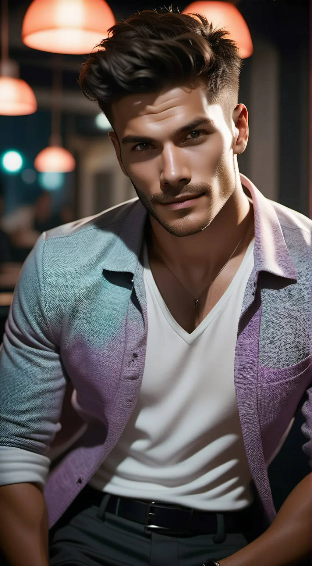 ai character: Antonio  background